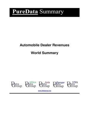 cover image of Automobile Dealer Revenues World Summary